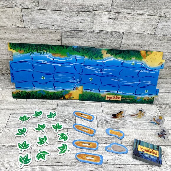 Milton Bradley Disney Pocahontas Canoe Race Game - 2 to 4 Players, Ages 7 & Up - Picture 5 of 10